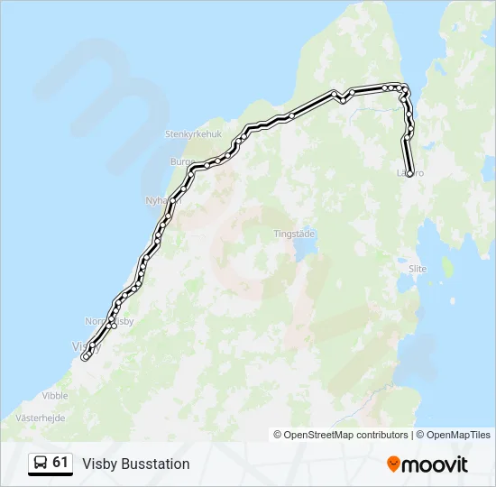 61  Line Map