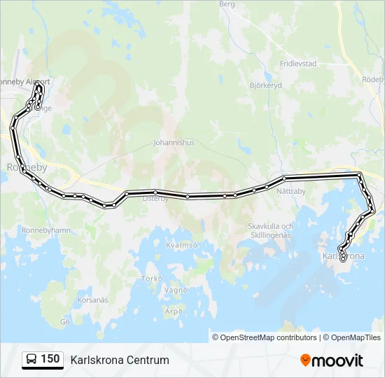 150  Line Map