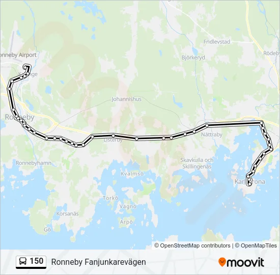 150  Line Map