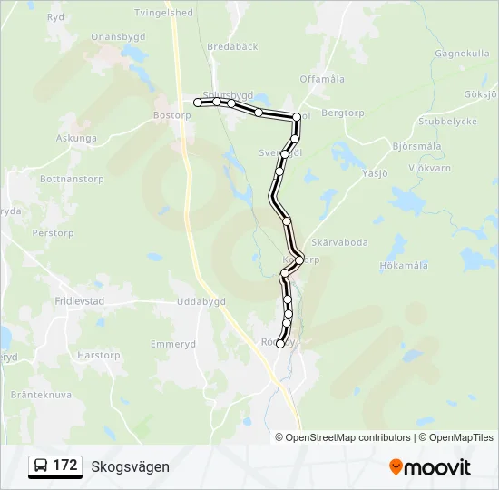 172  Line Map
