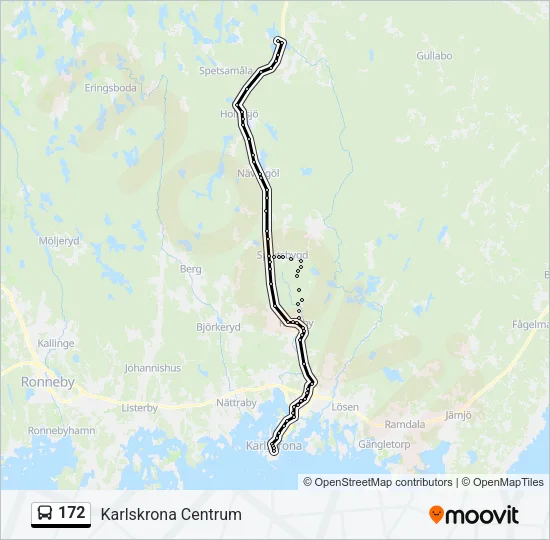 172  Line Map