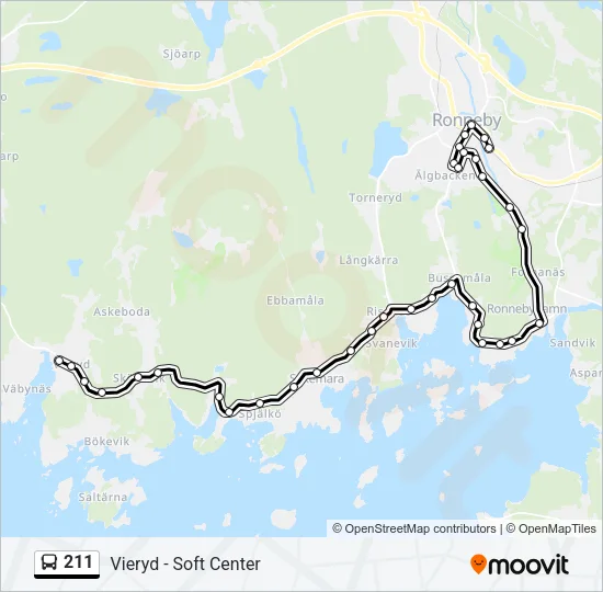 211  Line Map