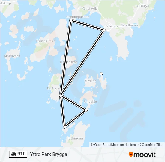 910 Ferry Line Map