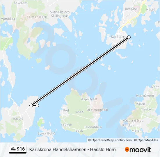 916 Ferry Line Map