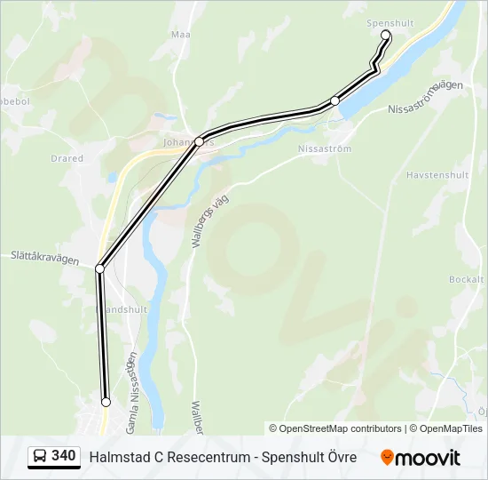 340  Line Map