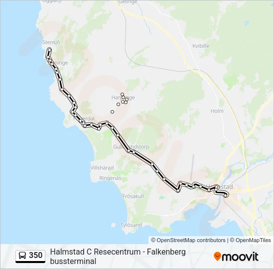 350  Line Map