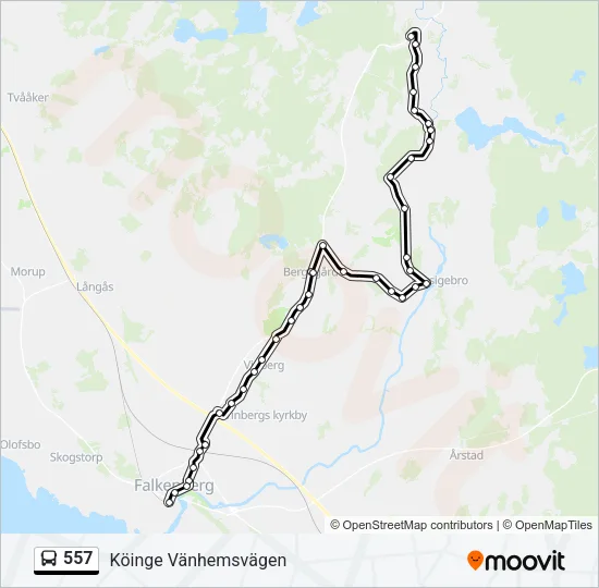 557  Line Map