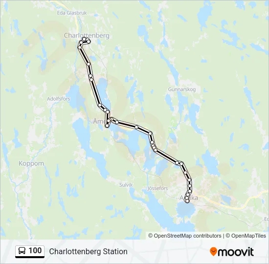 100  Line Map