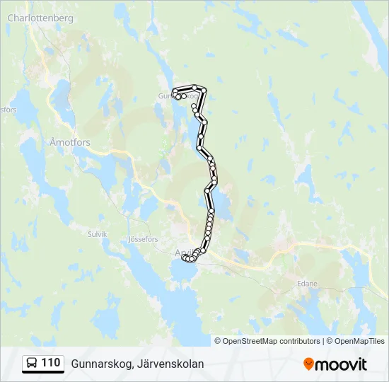 110  Line Map