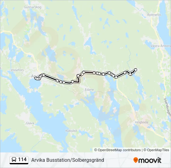 114  Line Map
