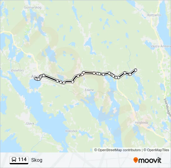 114  Line Map