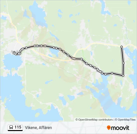 115  Line Map
