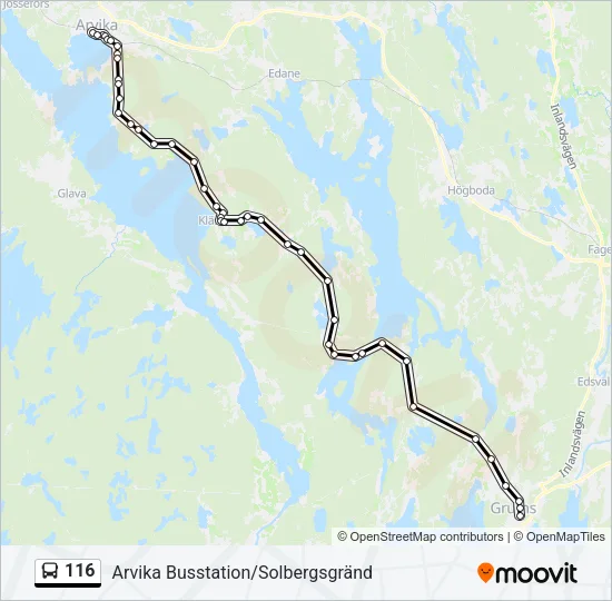 116  Line Map