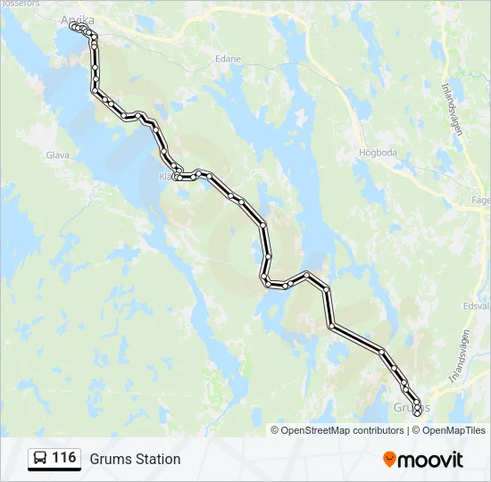 116  Line Map