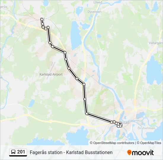 201  Line Map