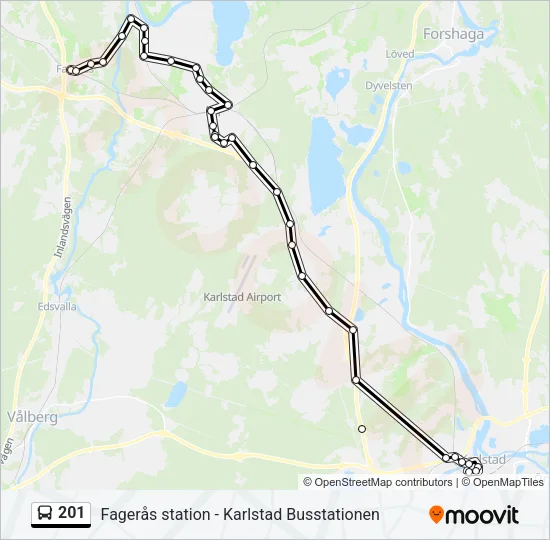 201  Line Map