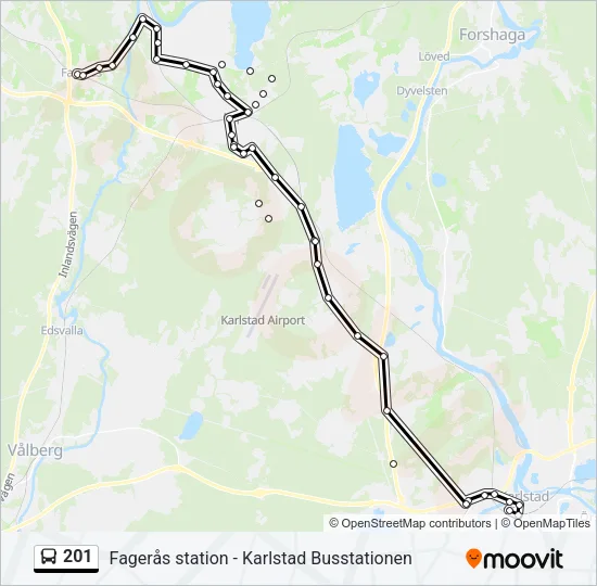 201  Line Map