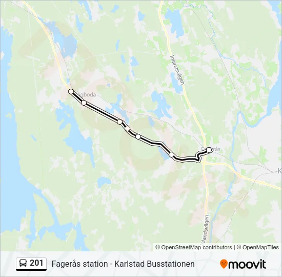 201  Line Map