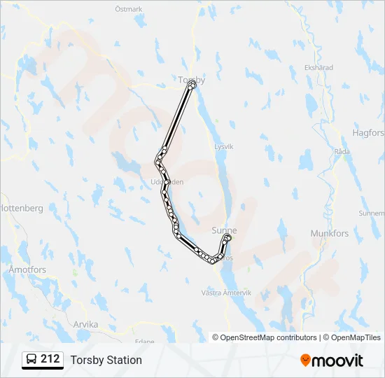 212  Line Map