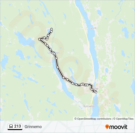 213  Line Map