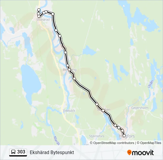 303  Line Map