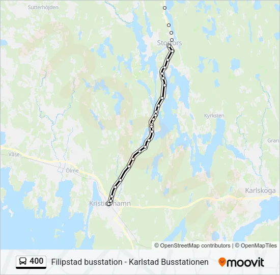 400  Line Map