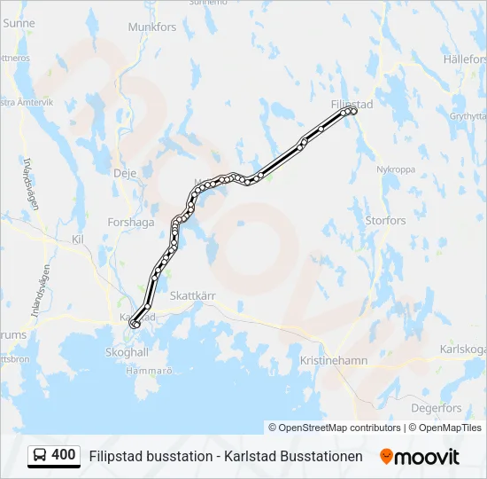 400  Line Map