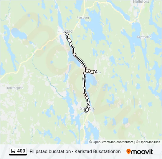 400  Line Map