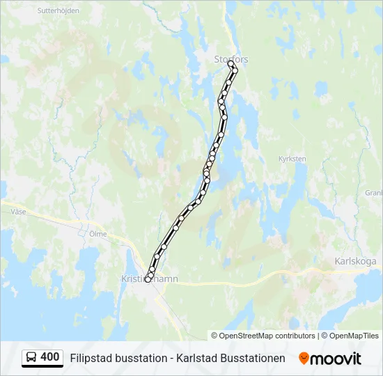 400  Line Map