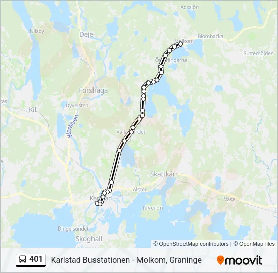 401  Line Map