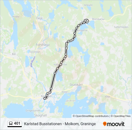 401  Line Map