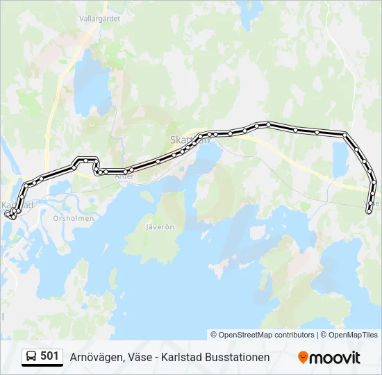 501  Line Map