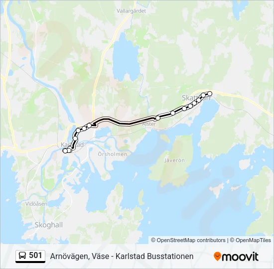 501  Line Map