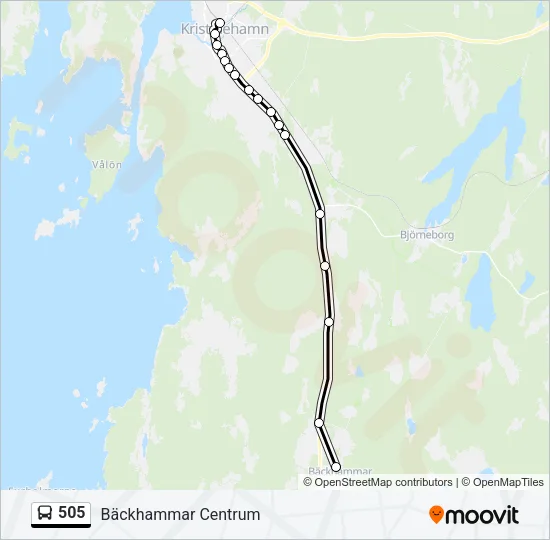 505  Line Map