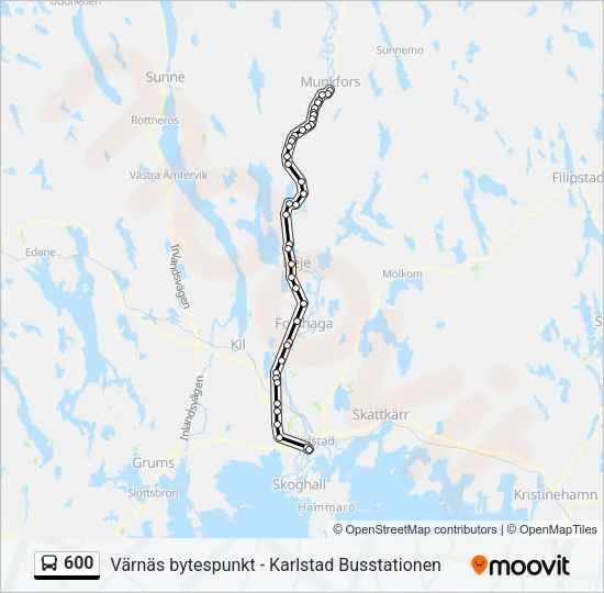 600  Line Map
