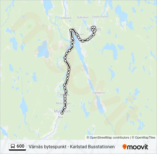 600  Line Map