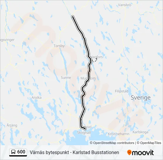 600  Line Map