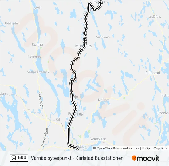600  Line Map