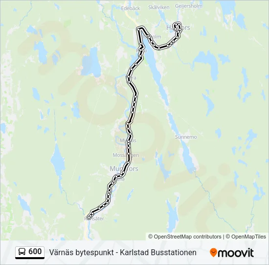 600  Line Map