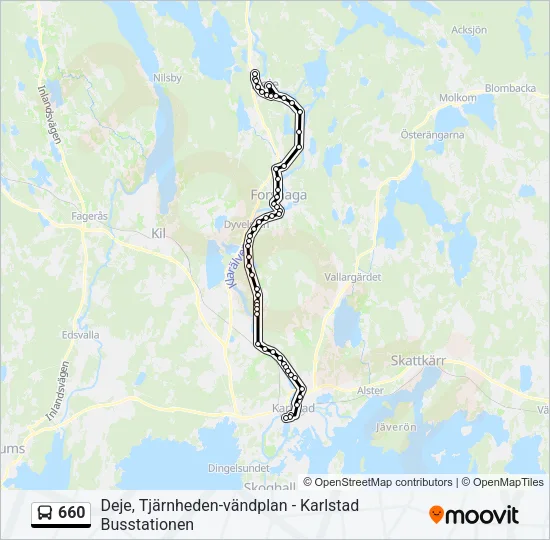 660  Line Map
