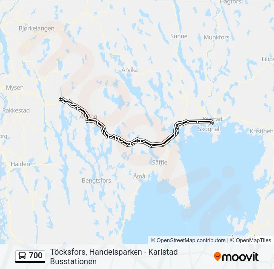 700  Line Map