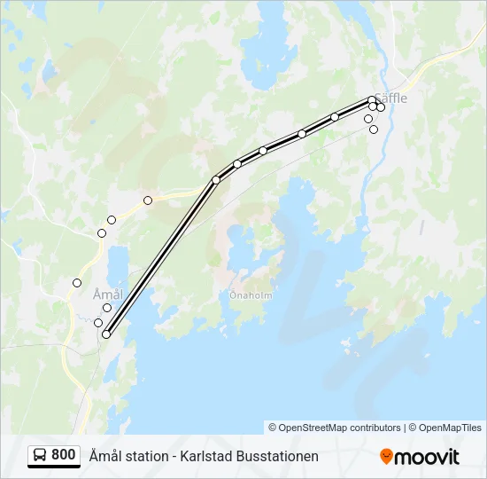 800  Line Map