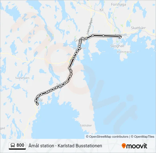 800  Line Map