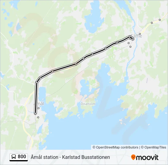 800  Line Map