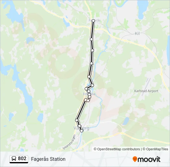 802  Line Map