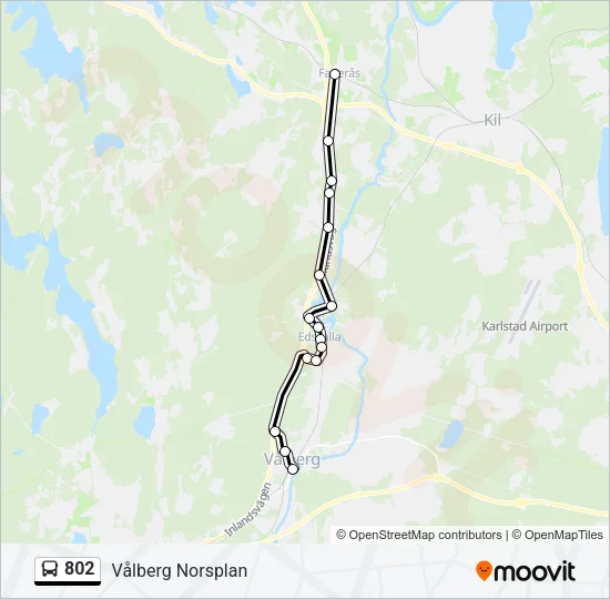 802  Line Map