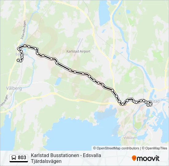 803  Line Map