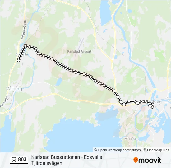 803  Line Map