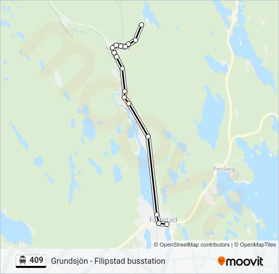 409 Cable Car Line Map