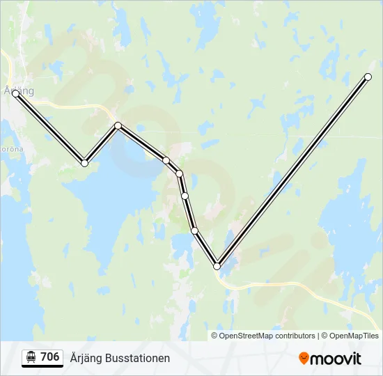 706 Cable Car Line Map